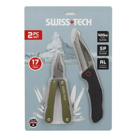 Swisstech Multi Alat Set 2u1 | Nož i Multitool Set